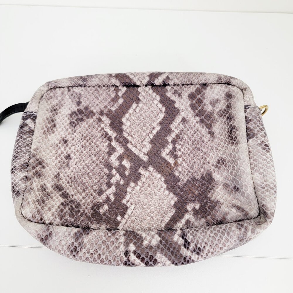 Clare V. Midi Sac Crossbody Bag in Snake Print - Picture 3 of 9
